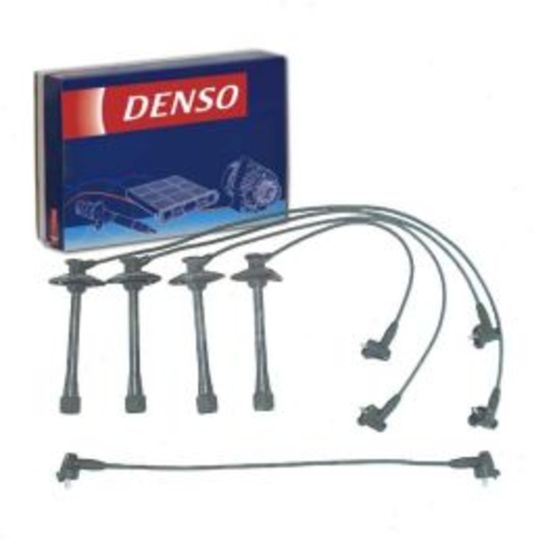 DENSO Spark Plug Wire Set for 1992-1993 Toyota MR2 2.2L L4