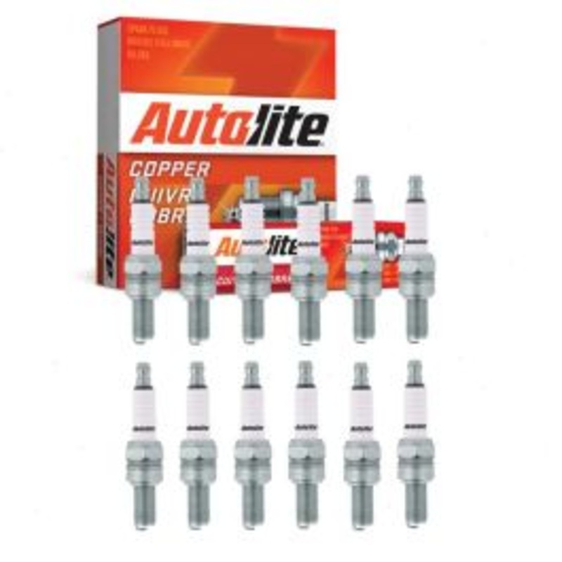 12 pc Autolite Copper Core Spark Plugs for 2011 Ferrari 599 GTO