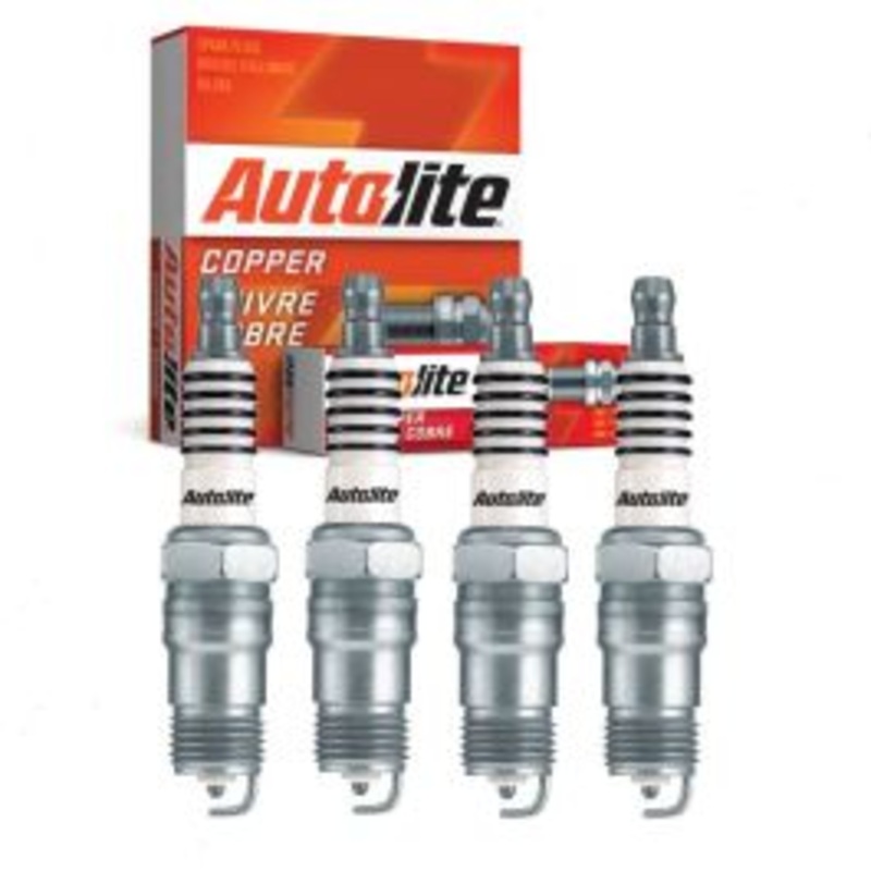 4 pc Autolite Copper Core Spark Plugs for 1978-1980 Ford Fiesta