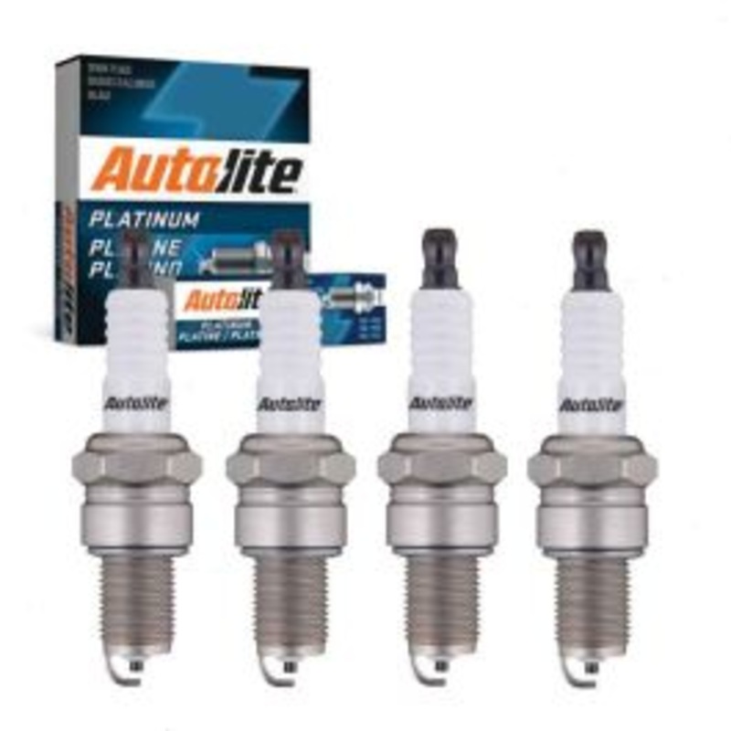4 pc Autolite Platinum Spark Plug for 1984-1987 Honda Prelude 1.8L L4