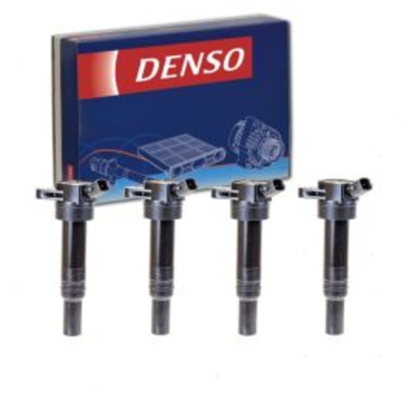 4 pc DENSO Direct Ignition Coils for 2014-2018 Kia Forte5 2.0L L4