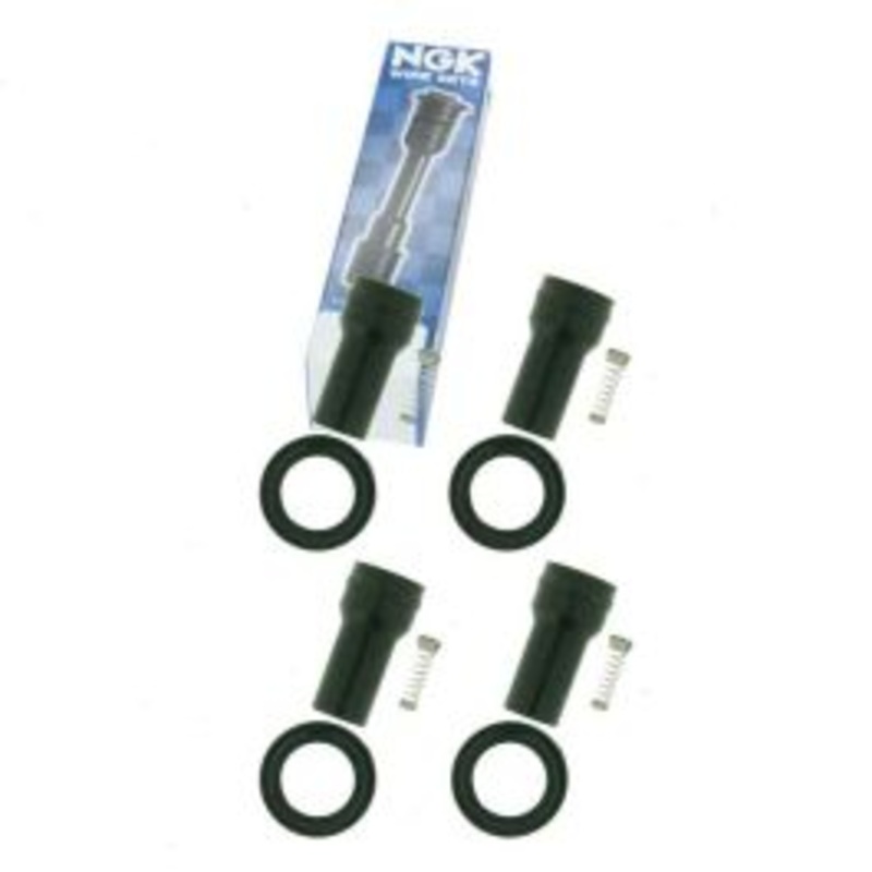 4 pc NGK Ignition Coil Boots for 2006-2011 Kia Rio 1.6L L4