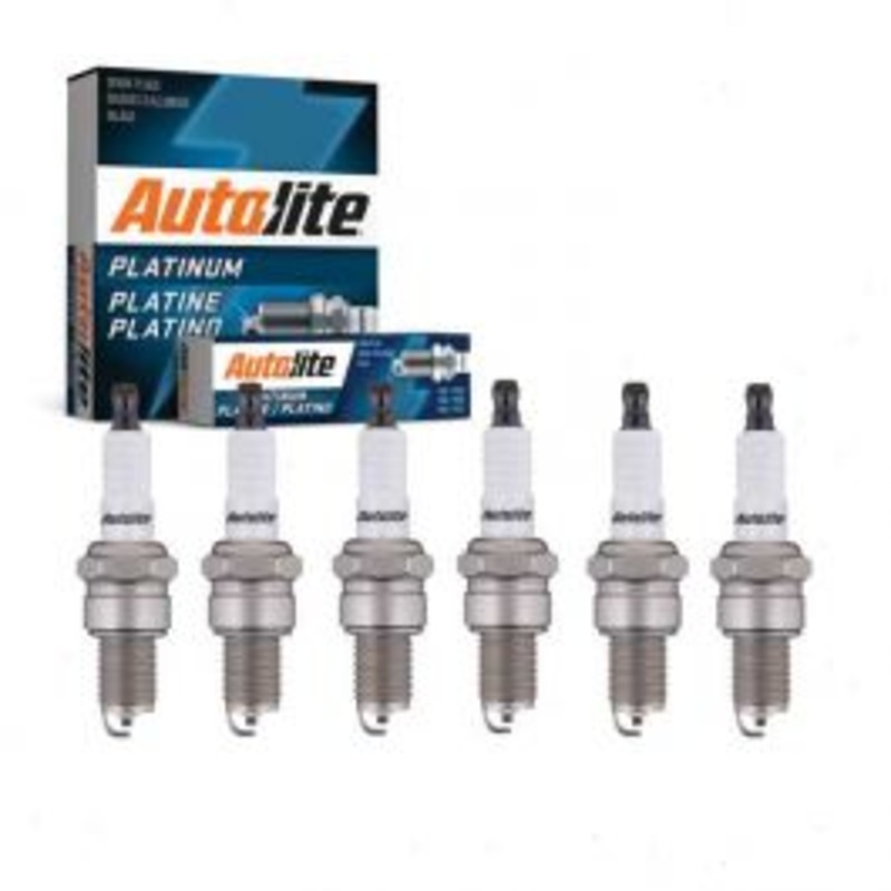 6 pc Autolite Platinum Spark Plug for 1965-1966 Studebaker Commander 3.2L