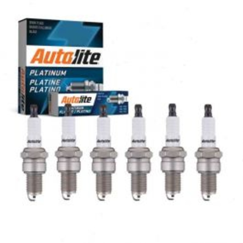 6 pc Autolite Platinum Spark Plug for 1967-1970 Jaguar 340