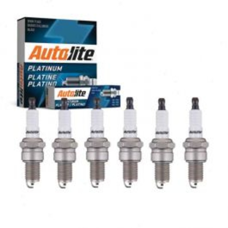 6 pc Autolite Platinum Spark Plug for 1980-1984 BMW 733i