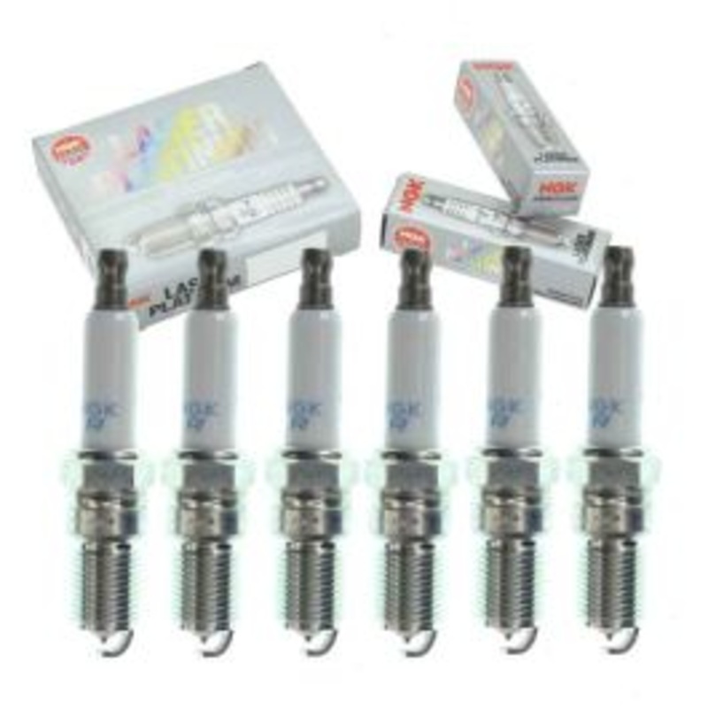 6 pc NGK Laser Platinum Spark Plugs for 1989-1993 Buick Skylark 3.3L V6