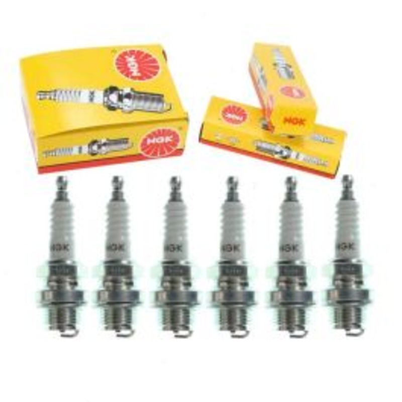 6 pc NGK Standard 7909 AB-8 Spark Plugs