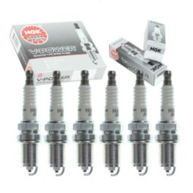 6 pc NGK V-Power Spark Plugs for 1994-1996 Dodge Ram 1500 3.9L V6