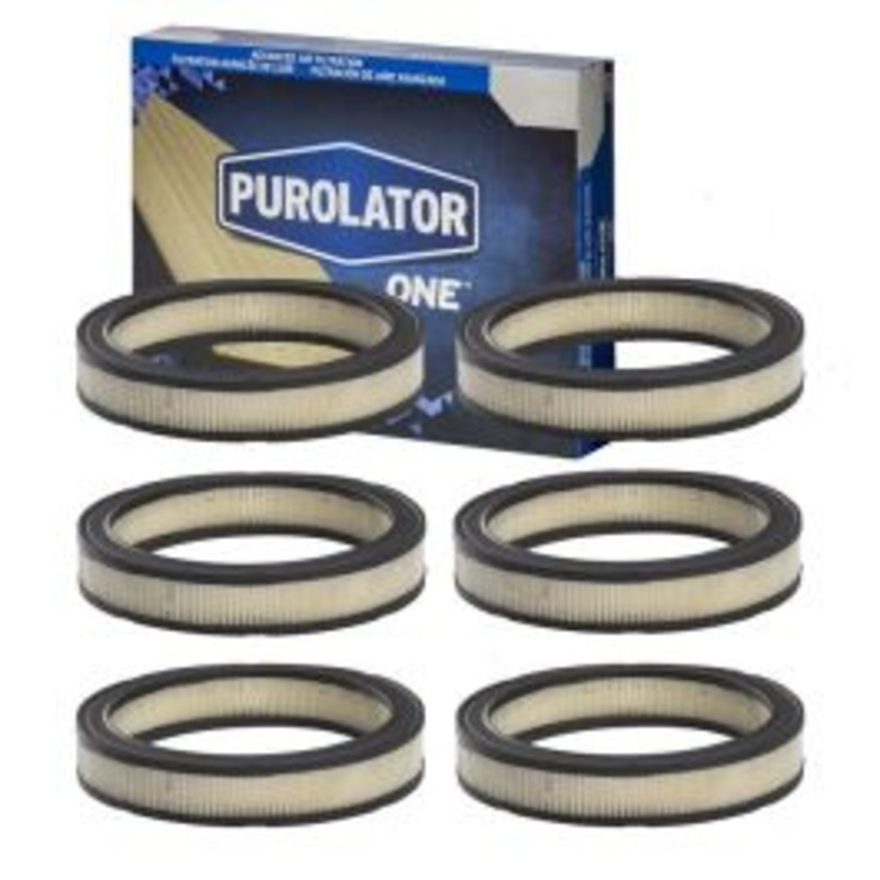 6 pc Purolator ONE A40124 Air Filters