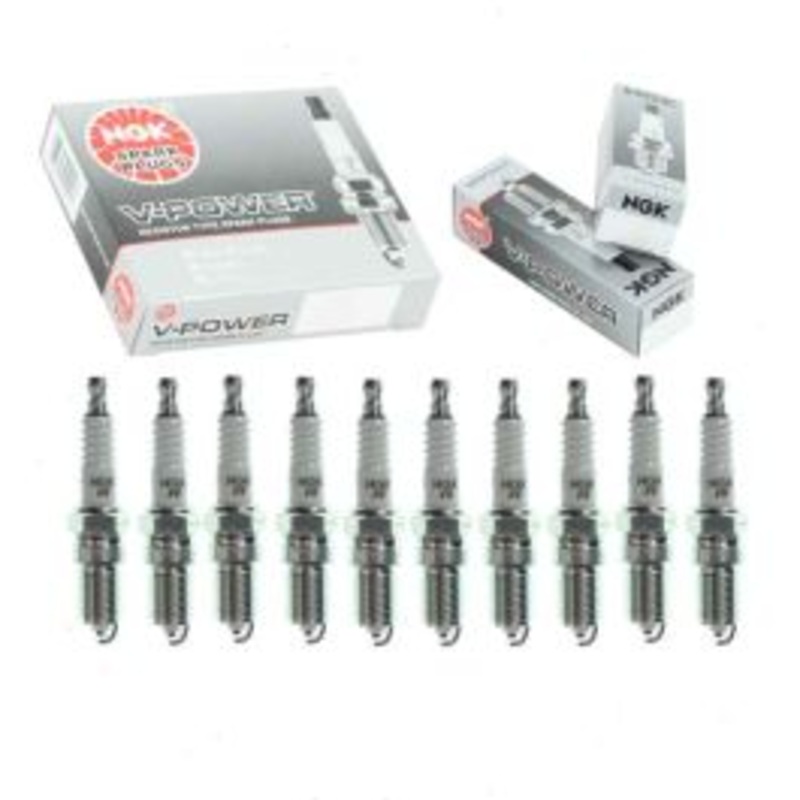 10 pc NGK V-Power 2238 TR5 Spark Plugs