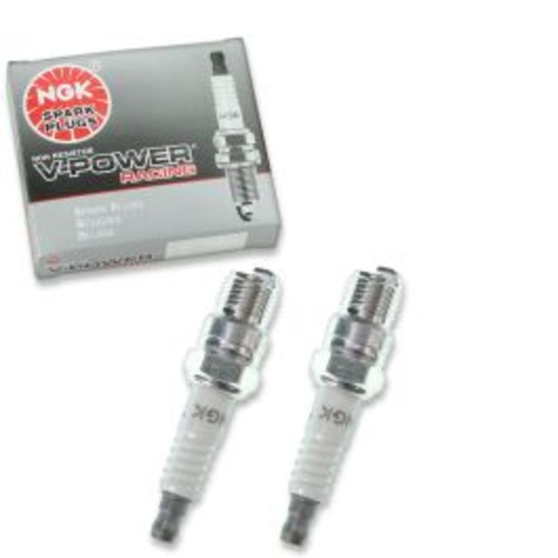 2 pc NGK V-Power Racing 4050 R5673-10 Spark Plugs