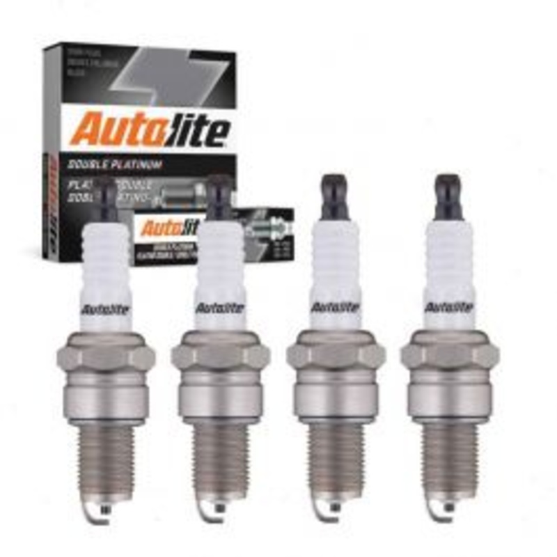 4 pc Autolite Double Platinum Spark Plug for 1979-1982 Plymouth Arrow Pickup