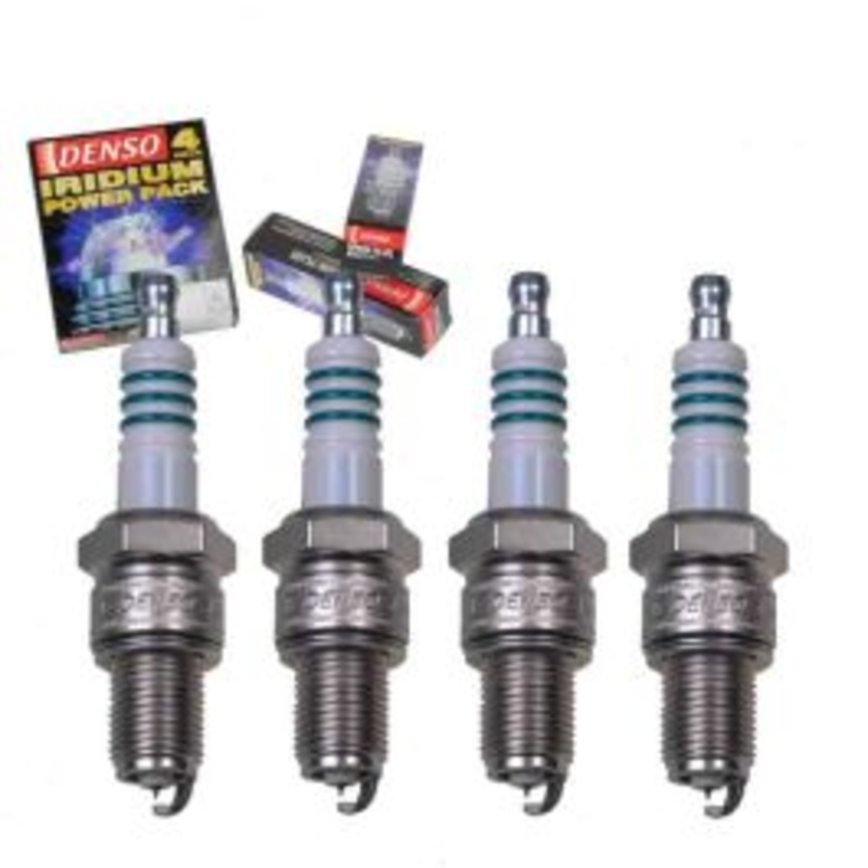 4 pc DENSO Iridium Power Spark Plugs for 1984-1986 Plymouth Conquest 2.6L L4