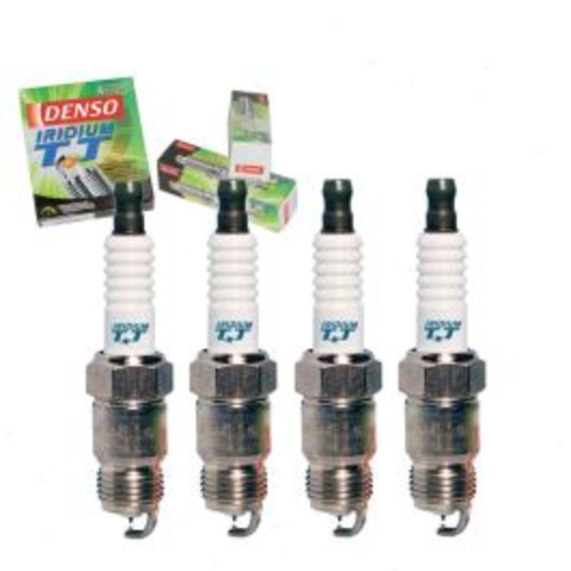 4 pc DENSO Iridium TT Spark Plugs for 1990-1992 Chevrolet Lumina 2.5L L4