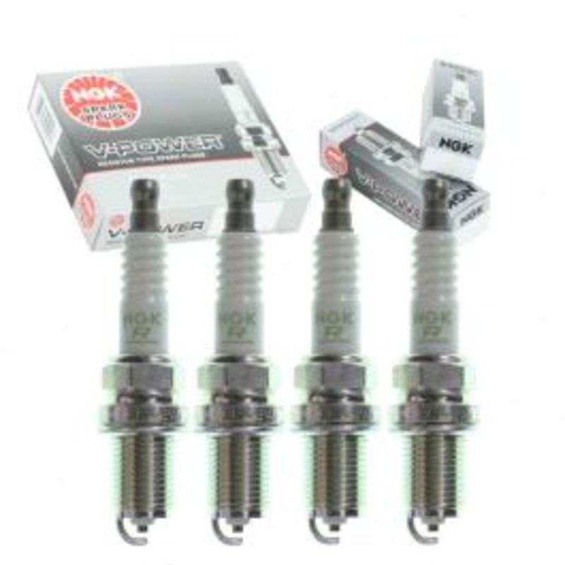 4 pc NGK V-Power Spark Plugs for 1990-1991 Geo Storm 1.6L L4