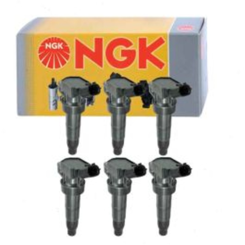 6 pc NGK 48873 U5259 Ignition Coils