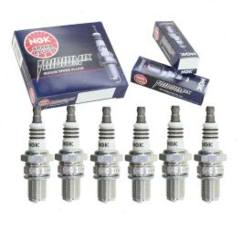 6 pc NGK Iridium IX 3006 BR10ECMIX Spark Plugs