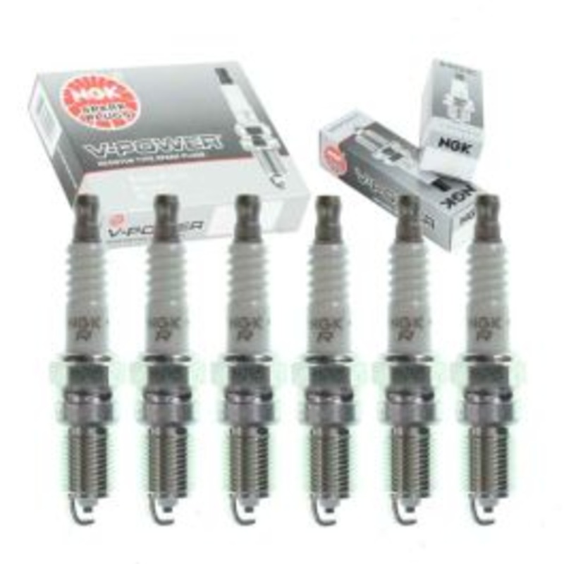 6 pc NGK V-Power Spark Plugs for 1992-1998 Oldsmobile Achieva 3.1L 3.3L V6