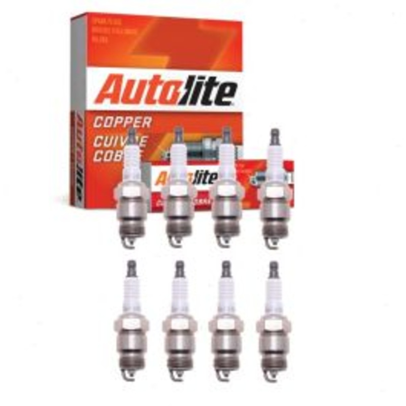 8 pc Autolite Copper Core Spark Plugs for 1967 Mercury Brougham 6.4L 6.7L 7.0L V8