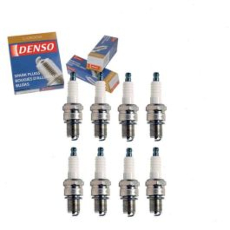 8 pc DENSO Standard U-Groove Spark Plugs for 1968 Chevrolet K10 Pickup 6.5L V8