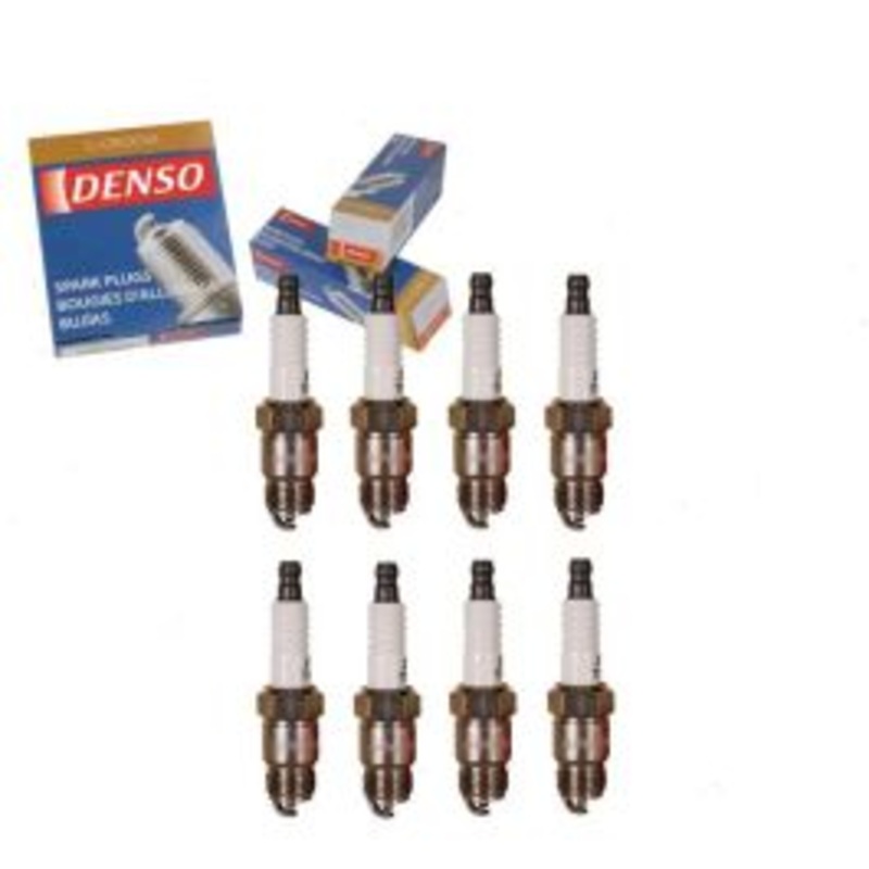 8 pc DENSO Standard U-Groove Spark Plugs for 1975-1977 Ford Granada 5.0L 5.8L V8