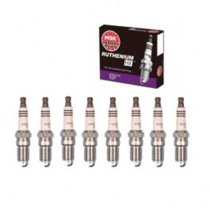 8 pc NGK Ruthenium HX Spark Plugs for 2000-2014 Chevrolet Suburban 1500 5.3L 6.0L V8