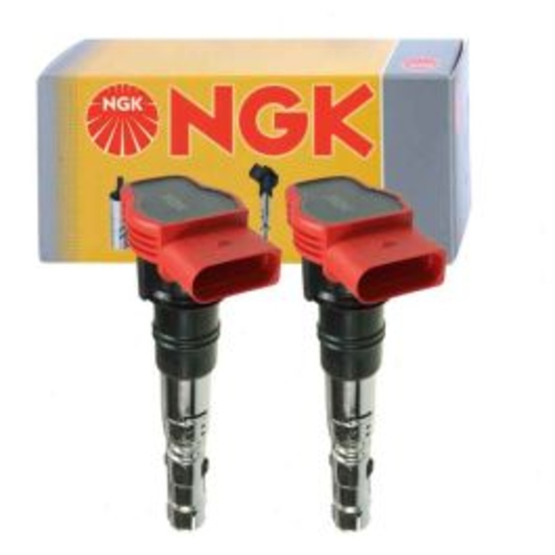 2 pc NGK 48697 U5024 Ignition Coils