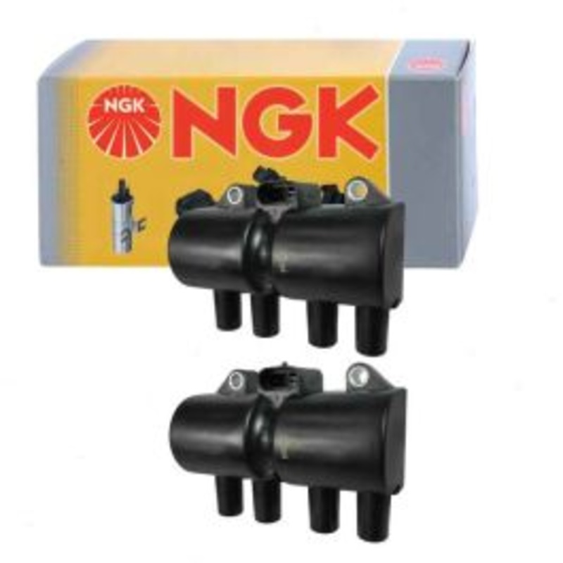 2 pc NGK 48932 U2031 Ignition Coils