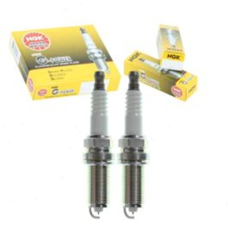 2 pc NGK G-Power 1483 LFR6CGP Spark Plugs
