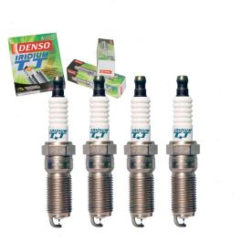 4 pc DENSO Iridium TT Spark Plugs for 2006-2007 Mazda 6 2.3L L4