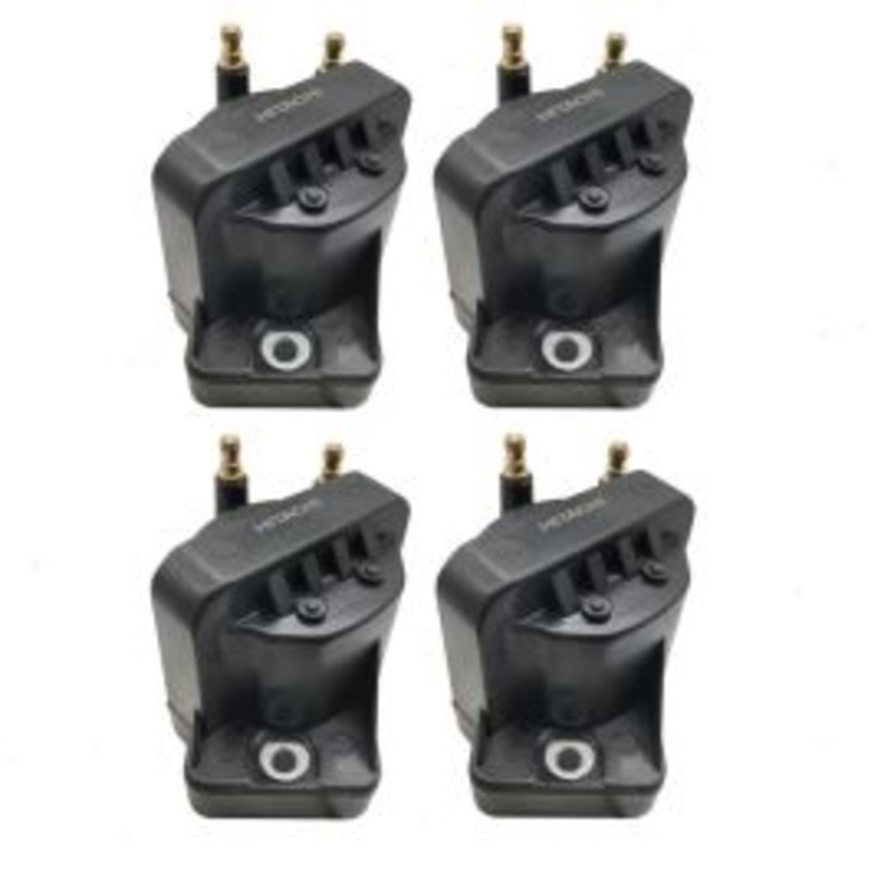 4 pc Hitachi Ignition Coils for 1995-1999 Oldsmobile Aurora 4.0L V8