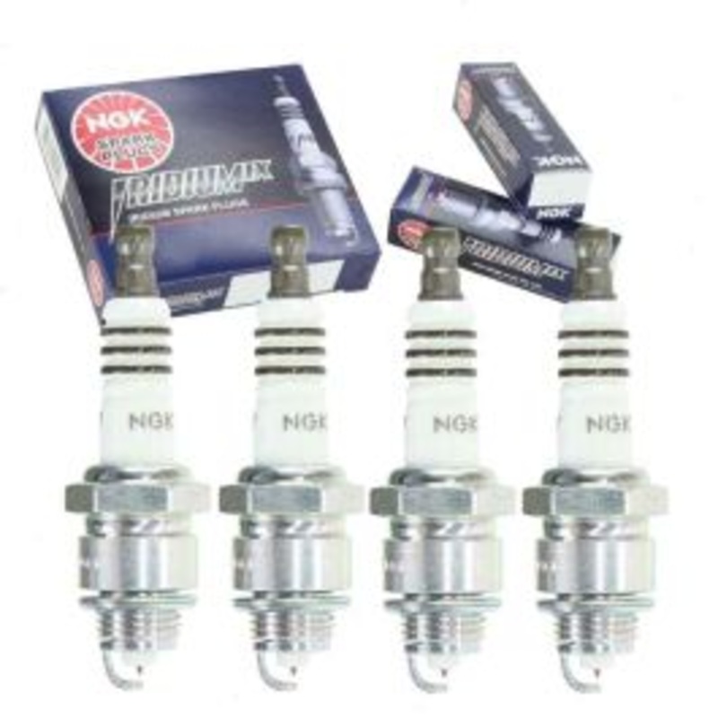 4 pc NGK Iridium IX Spark Plugs for 1968-1971 International M800 2.5L L4
