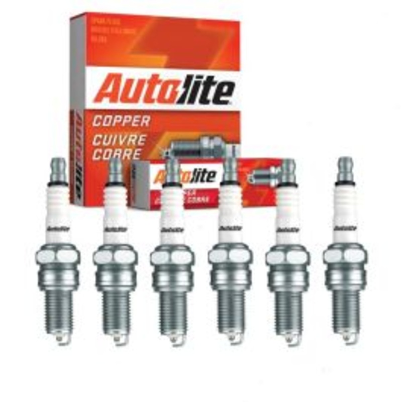 6 pc Autolite Copper Core 4164 Spark Plugs