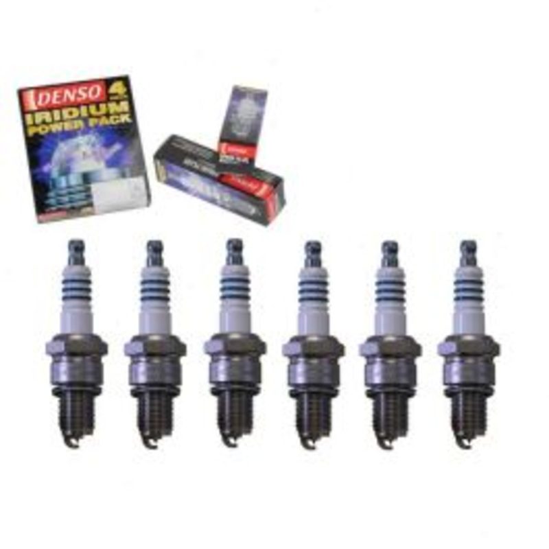 6 pc DENSO Iridium Power Spark Plugs for 1989-1991 Maserati Spyder 2.8L V6