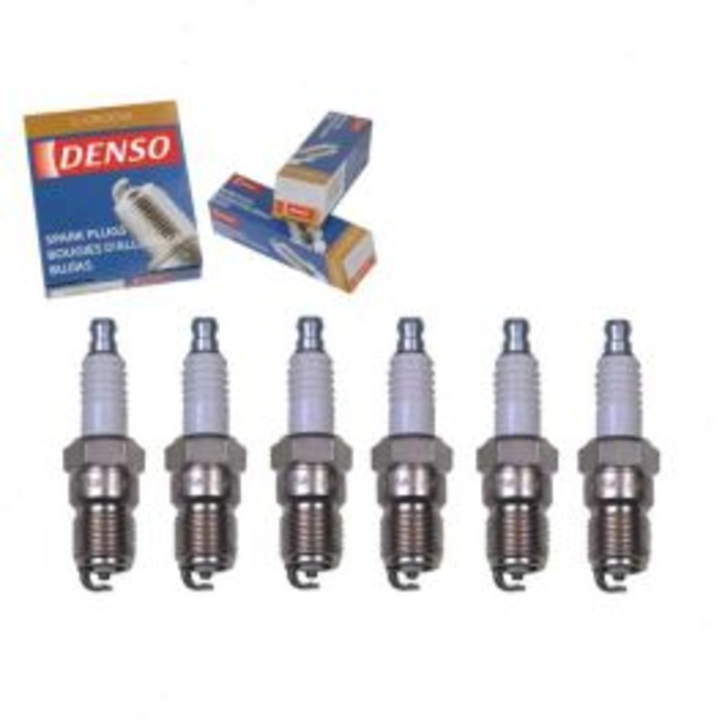 6 pc DENSO Standard U-Groove Spark Plugs for 1997-1999 Ford E-150 Econoline Club Wagon 4.2L V6