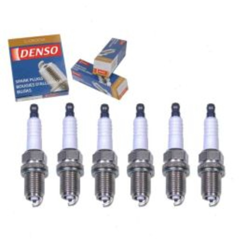 6 pc DENSO Standard U-Groove Spark Plugs for 1999-2008 Suzuki Grand Vitara 2.5L 2.7L V6