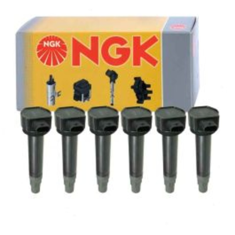 6 pc NGK Ignition Coils for 2006-2008 Dodge Magnum 2.7L 3.5L V6