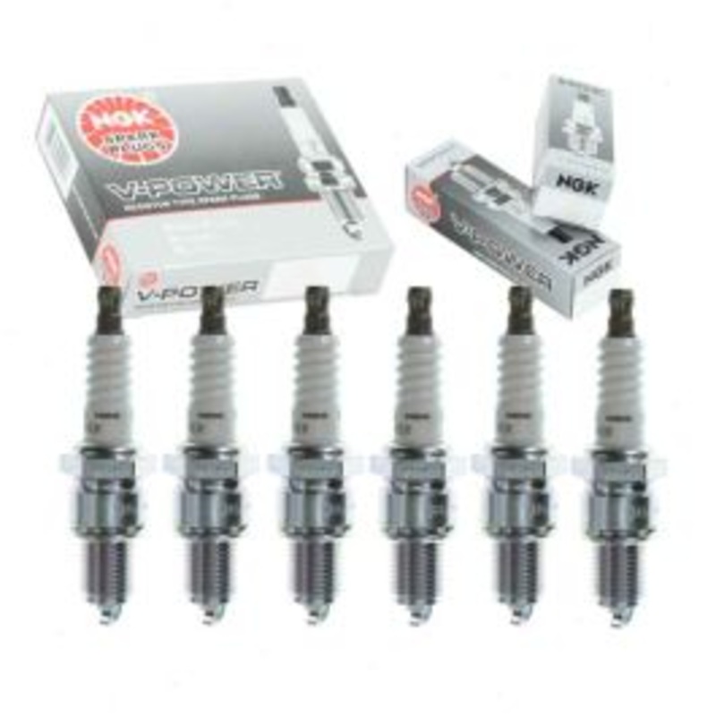 6 pc NGK V-Power Spark Plugs for 1960-1974 Dodge Dart 2.8L 3.2L 3.7L L6