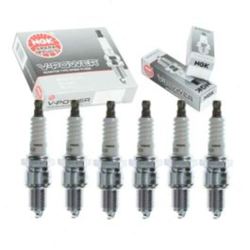 6 pc NGK V-Power Spark Plugs for 1968-1969 Chevrolet K20 Suburban 4.1L L6