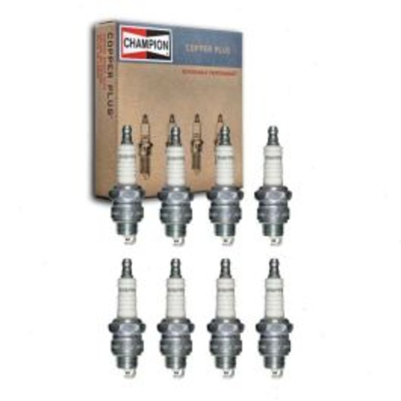 8 pc Champion Copper Plus Spark Plugs for 1962-1966 Buick Wildcat 6.6L 7.0L V8