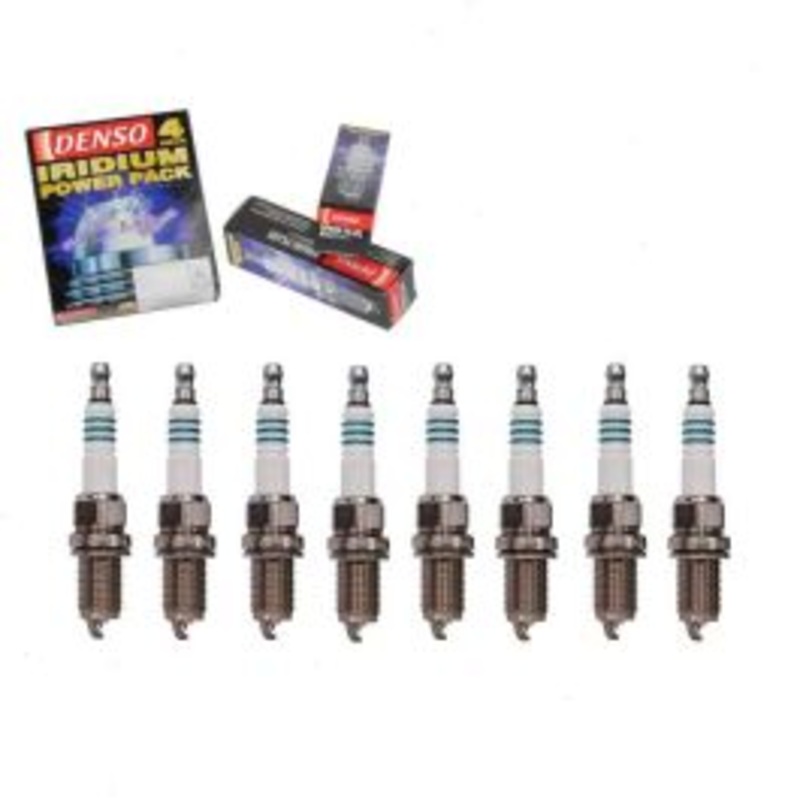 8 pc DENSO Iridium Power Spark Plugs for 2003-2008 Jaguar S-Type 4.2L V8