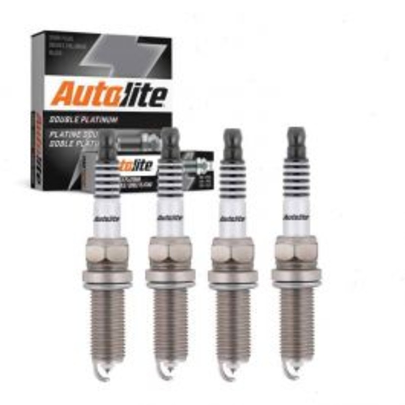 4 pc Autolite Double Platinum Spark Plug for 2008-2014 Scion xD