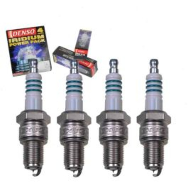 4 pc DENSO Iridium Power Spark Plugs for 1976-1987 Subaru Standard 1.4L 1.6L 1.8L H4