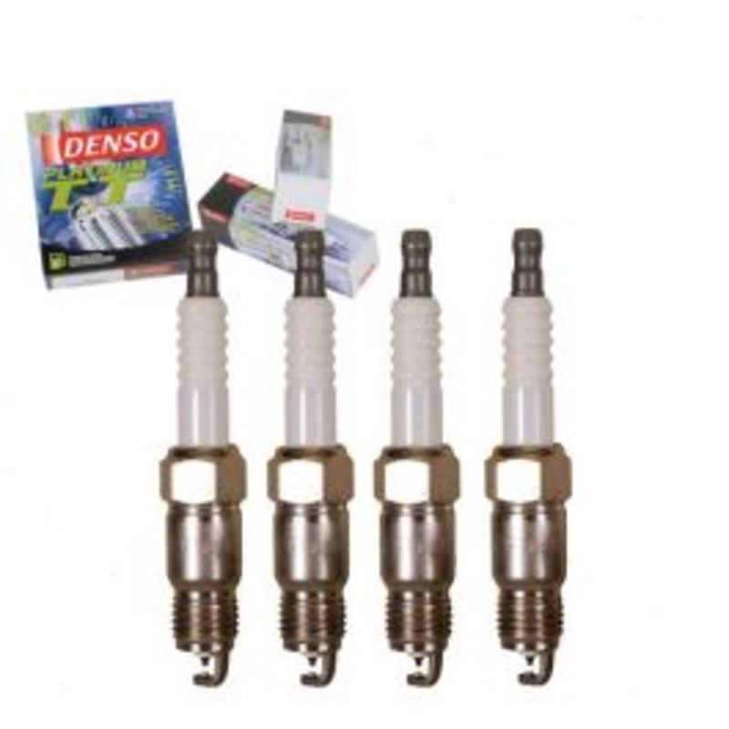 4 pc DENSO Platinum TT Spark Plugs for 1982-1992 Buick Century 2.5L L4