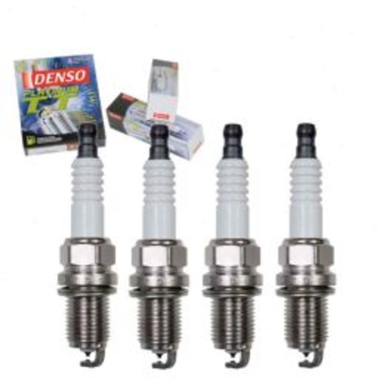 4 pc DENSO Platinum TT Spark Plugs for 1994-1996 Eagle Summit 2.4L L4