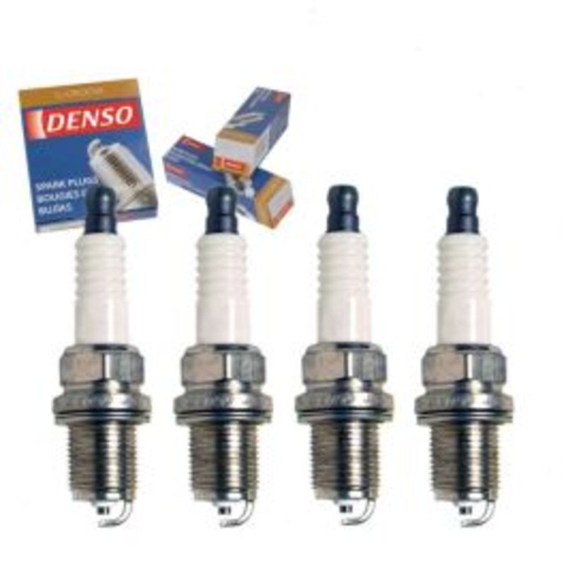 4 pc DENSO Standard U-Groove Spark Plugs for 1993-1995 Mitsubishi Expo 2.4L L4
