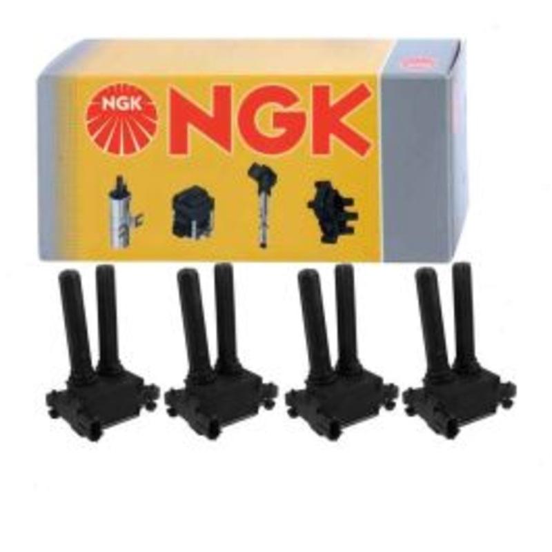4 pc NGK 48716 U5121 Ignition Coils