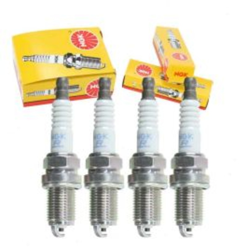 4 pc NGK Standard Spark Plugs for 2002-2007 Mitsubishi Lancer 2.0L L4