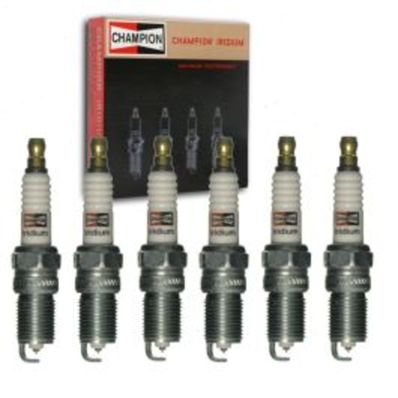 6 pc Champion Iridium Spark Plugs for 1985 Buick Somerset Regal 3.0L V6
