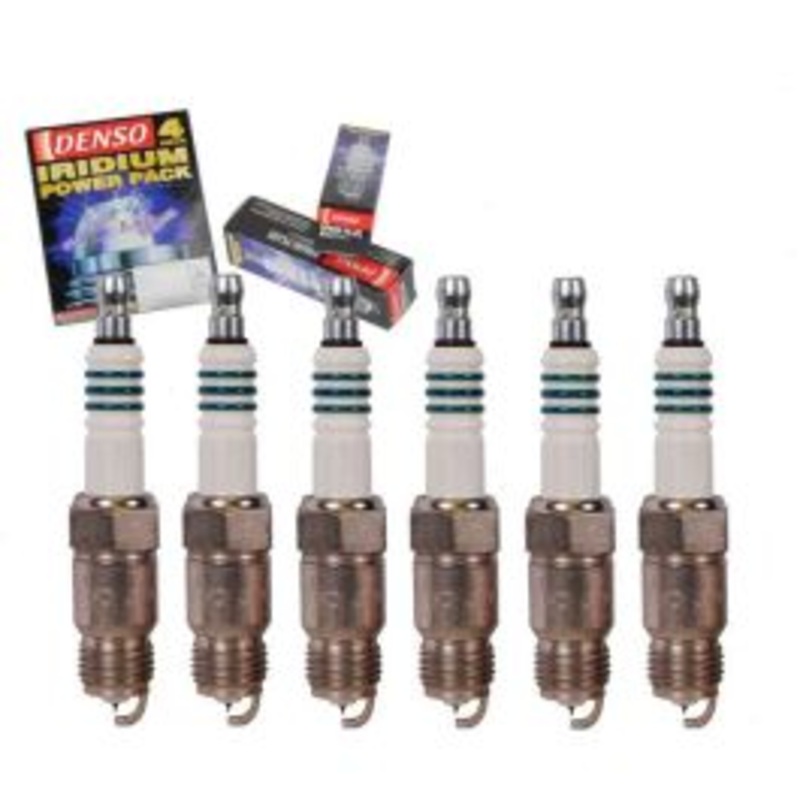 6 pc DENSO Iridium Power Spark Plugs for 1989-1991 Isuzu Trooper 2.8L V6